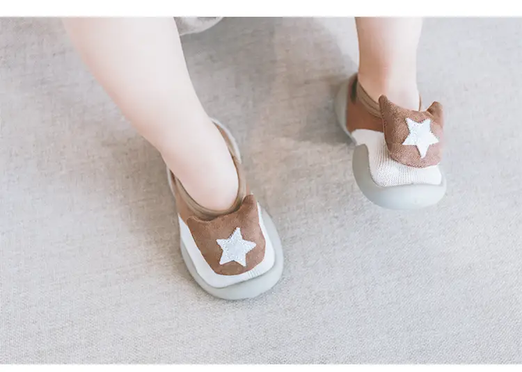 Brown Non-Slip Baby Floor Socks for Toddlers β feature 3