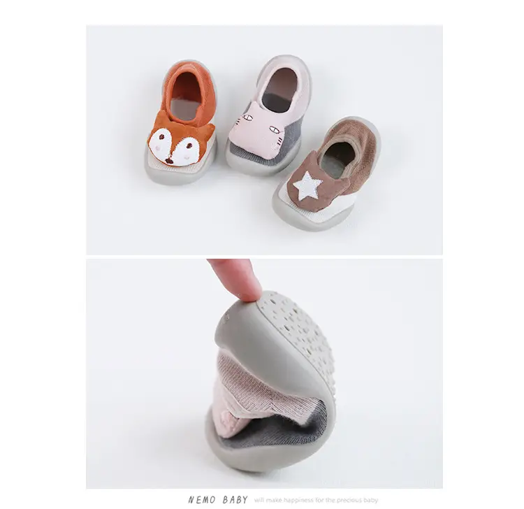 Brown Non-Slip Baby Floor Socks for Toddlers β feature 8