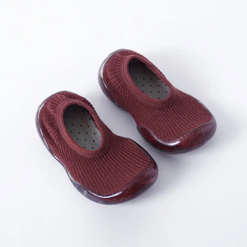 Brown Non-Slip Baby Floor Socks for Toddlers - Image 8