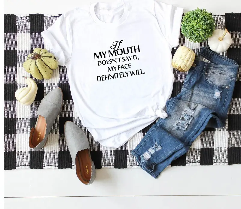 Mymouth T-Shirt Green Cotton Women Short Sleeve