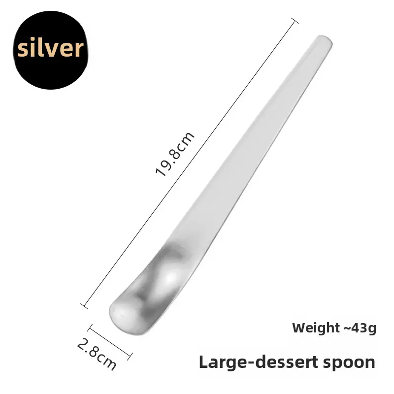 304 Stainless Steel Cygnus Tableware Set Gold 20.5cm