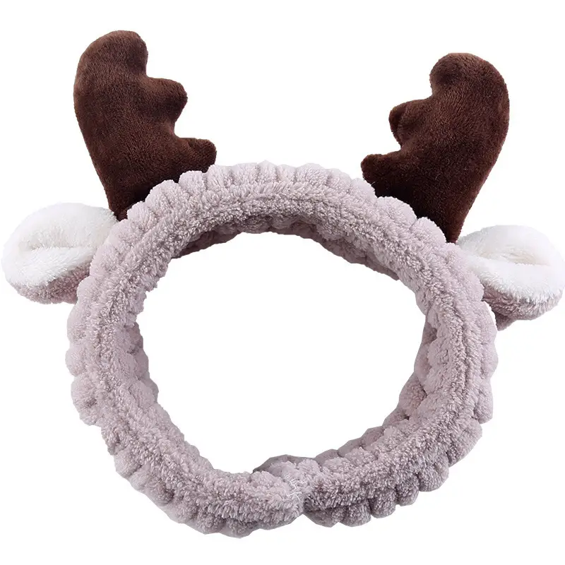 Cute Hair Bands for Women White Pink Brown - Image 8