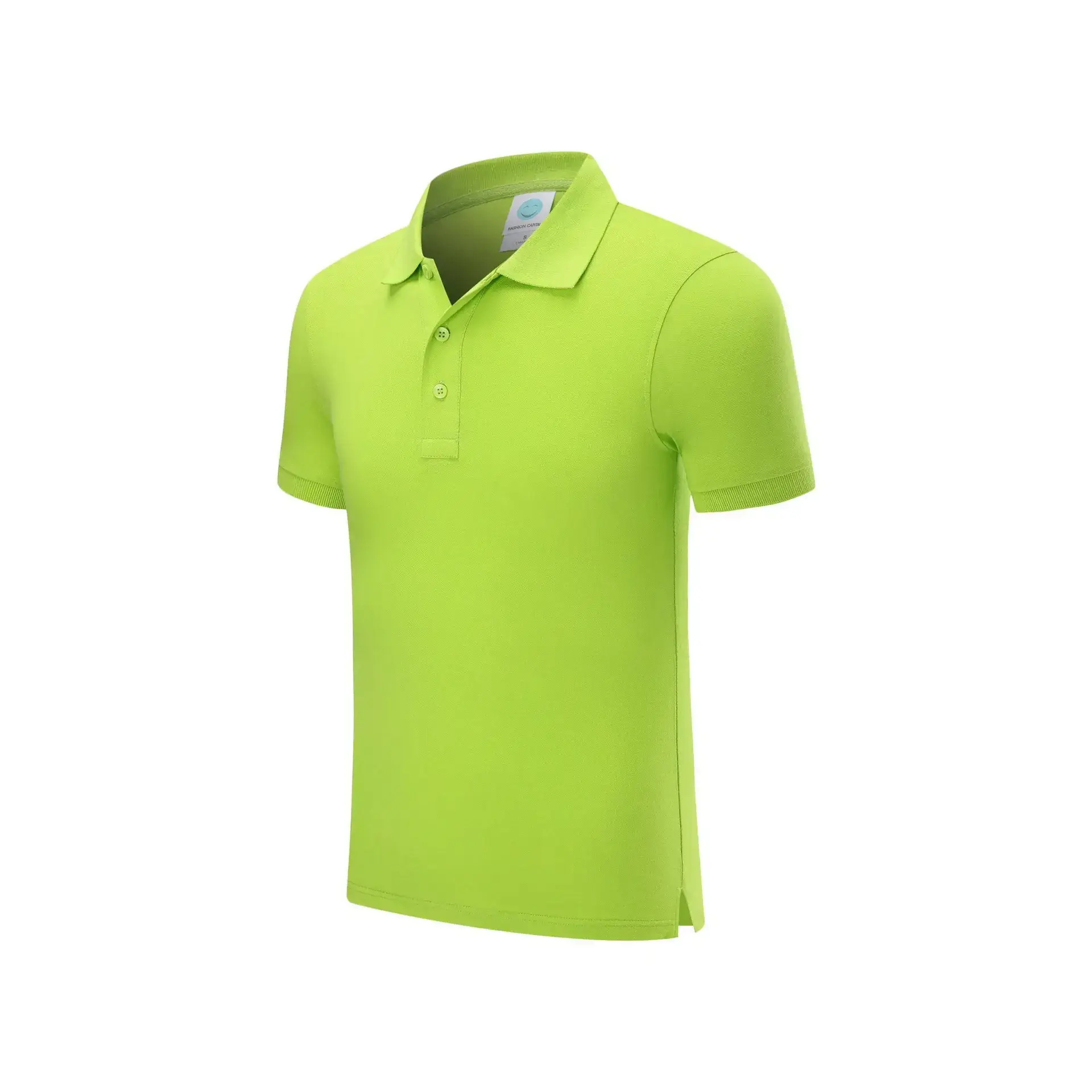 Men White Polo T-Shirt with Logo Print - Image 10