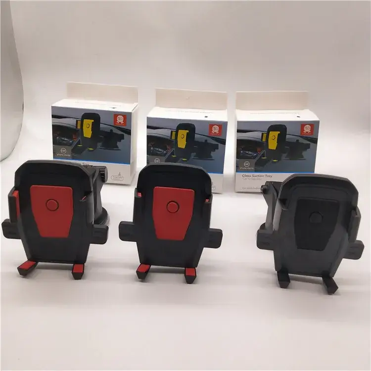 Car Phone Holder with Suction Cup & 360° Angle