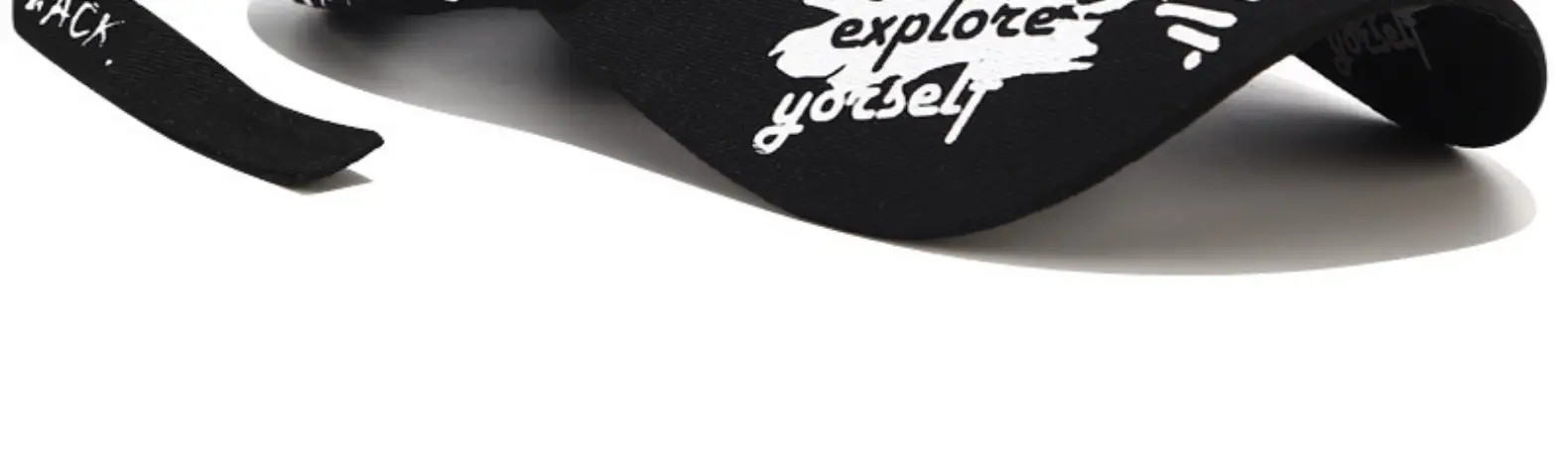 Graffiti Baseball Cap Black Korean Style Unisex — feature 17