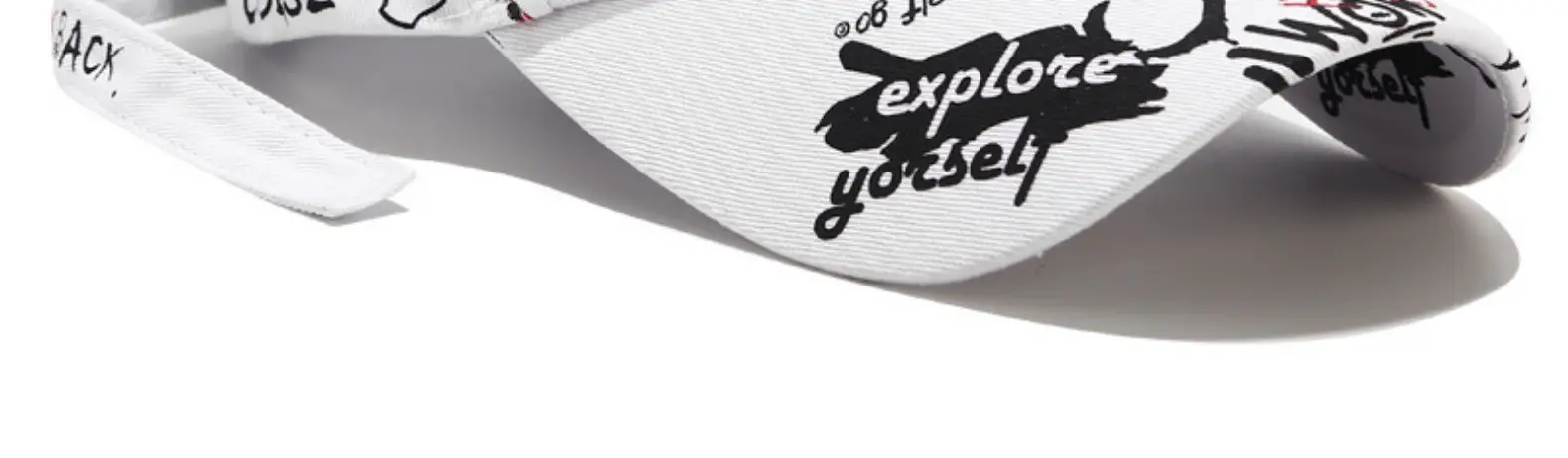 Graffiti Baseball Cap Black Korean Style Unisex — feature 19