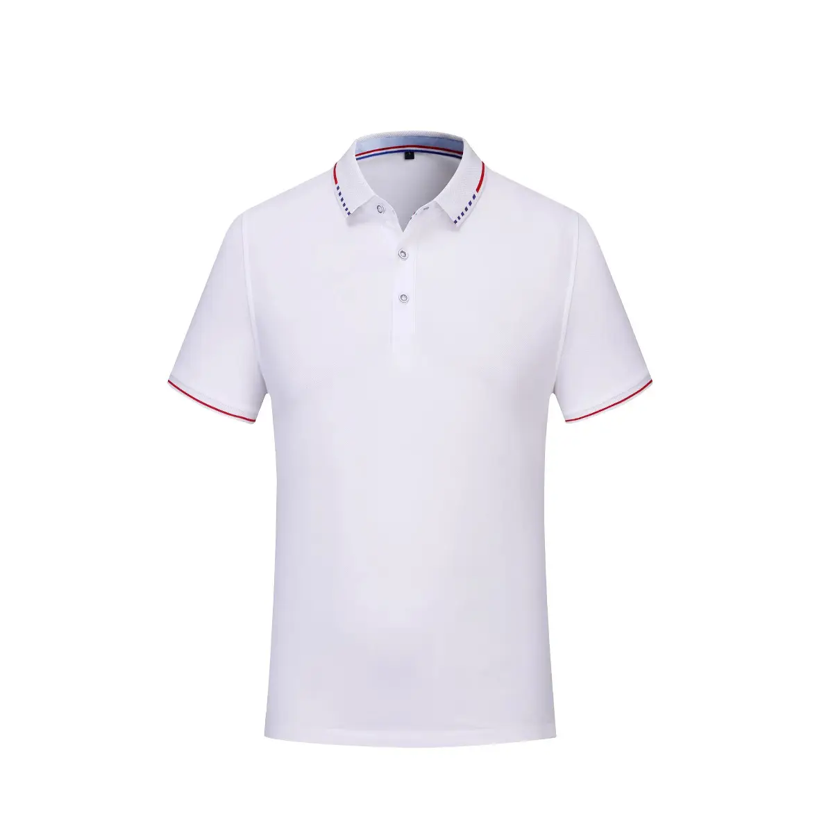 Orange Men's Short Sleeve Polo T-Shirt - Image 7