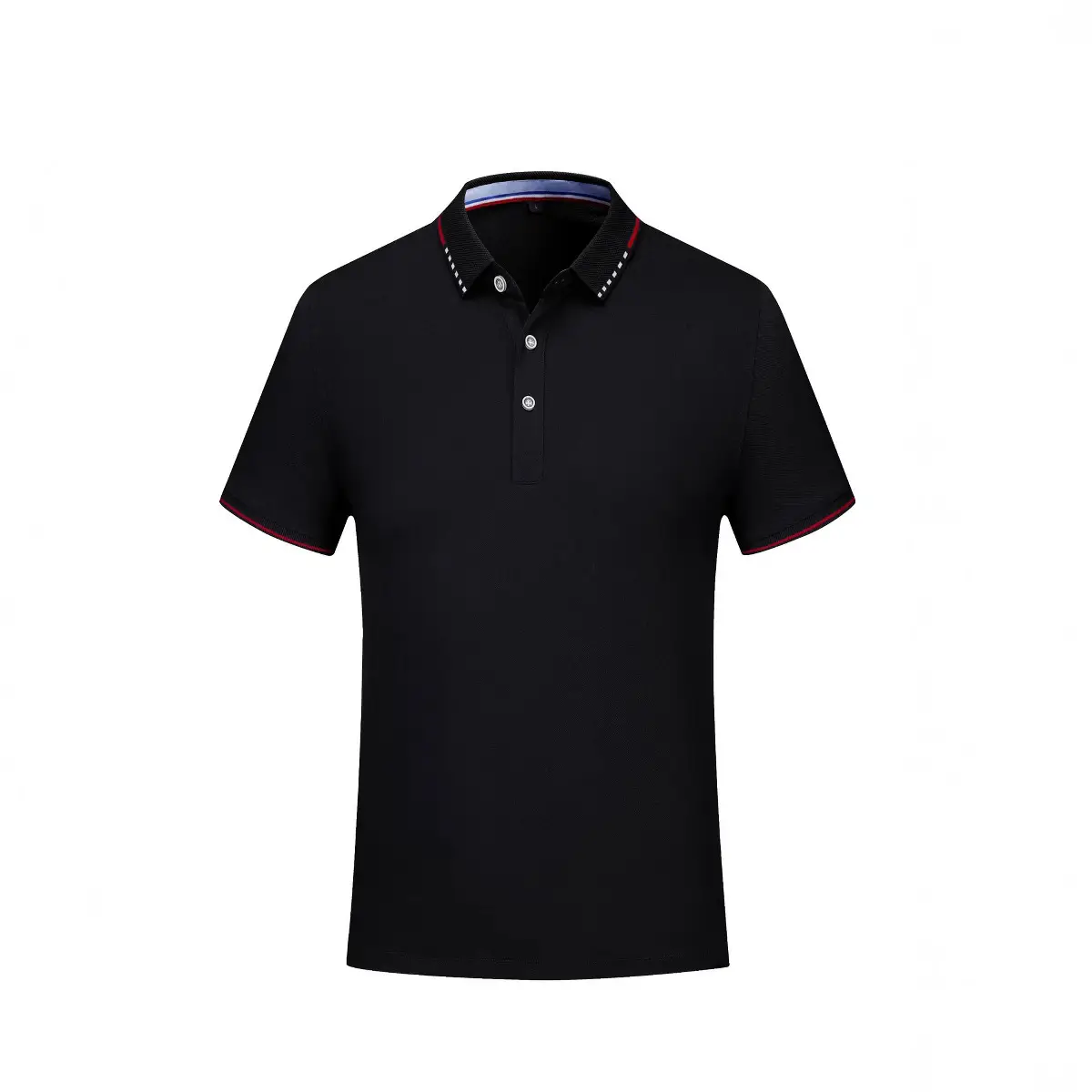 Orange Men's Short Sleeve Polo T-Shirt - Image 9