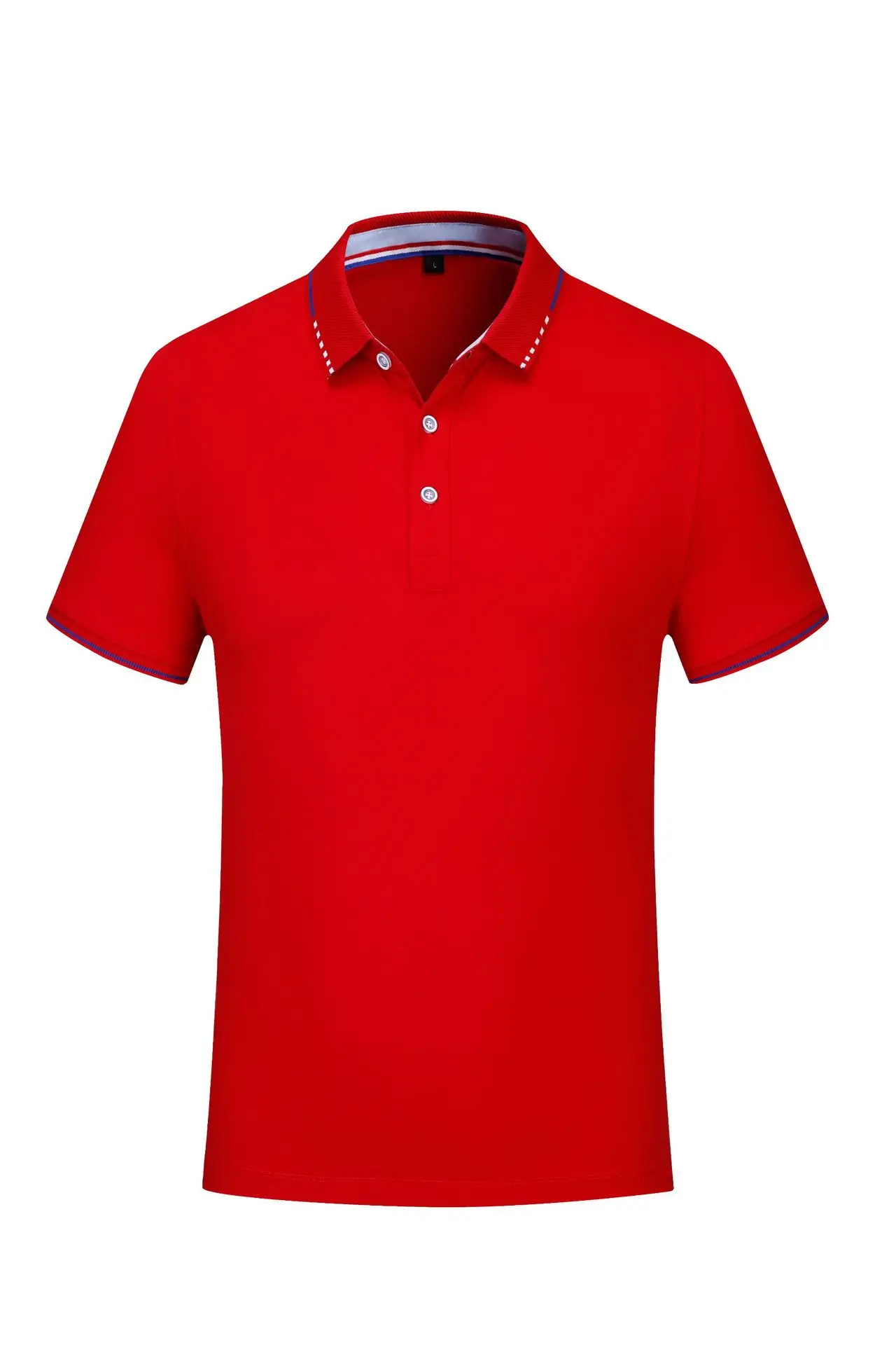 Orange Men's Short Sleeve Polo T-Shirt — feature 24