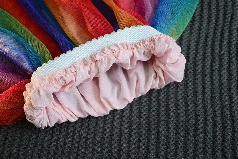 Girls Rainbow Skirt T-Shirt Set Summer 2024 — feature 15