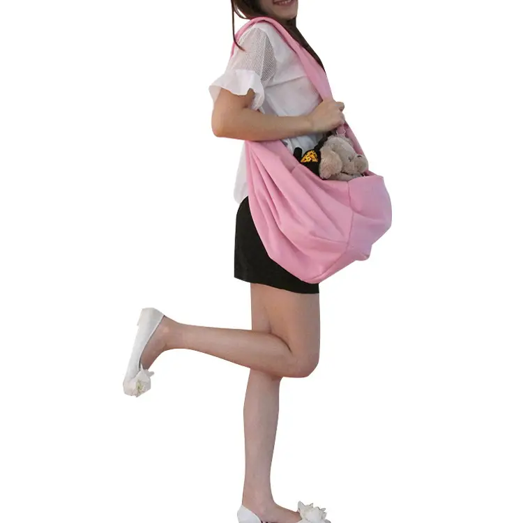 New Cross-Border Dog Outing Shoulder Bag Crossbody Pet Bag Breathable Polyester Large Capacity Dog Cat Bag - Image 5