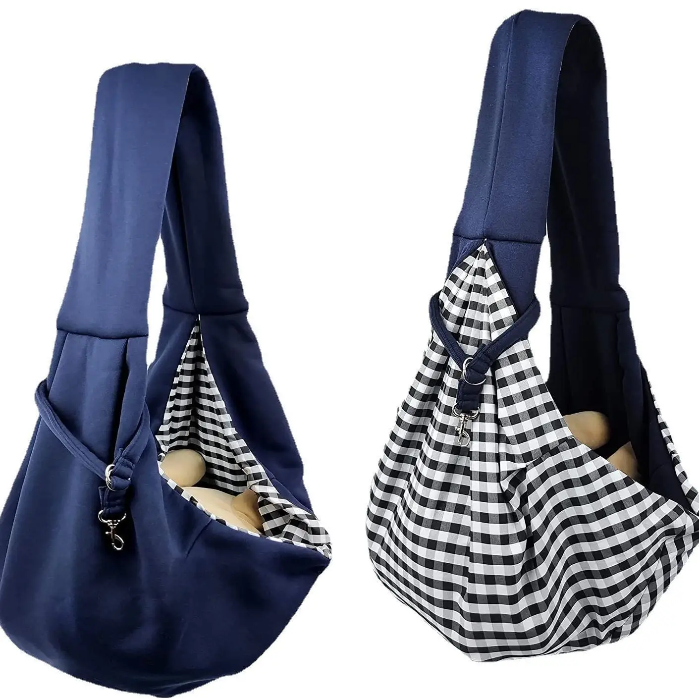 New Cross-Border Dog Outing Shoulder Bag Crossbody Pet Bag Breathable Polyester Large Capacity Dog Cat Bag - Image 4