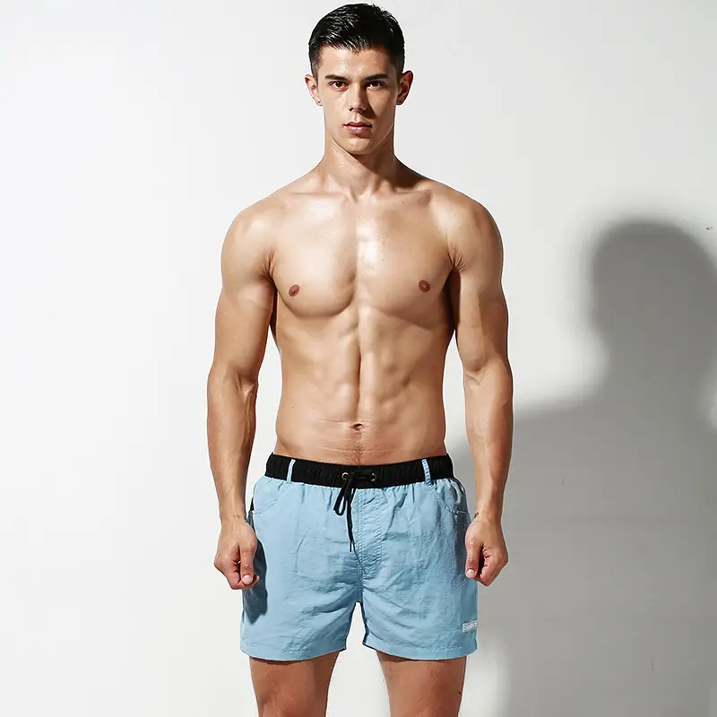Men's Quick-Drying Blue Shorts Light S7939 - Image 3