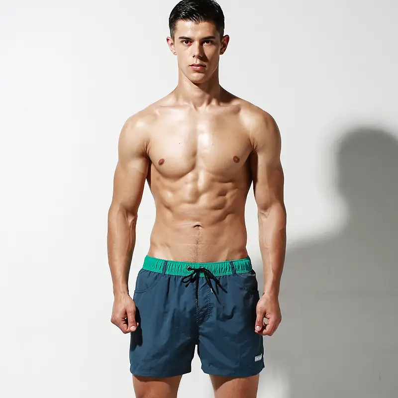 Men's Quick-Drying Blue Shorts Light S7939 - Image 4