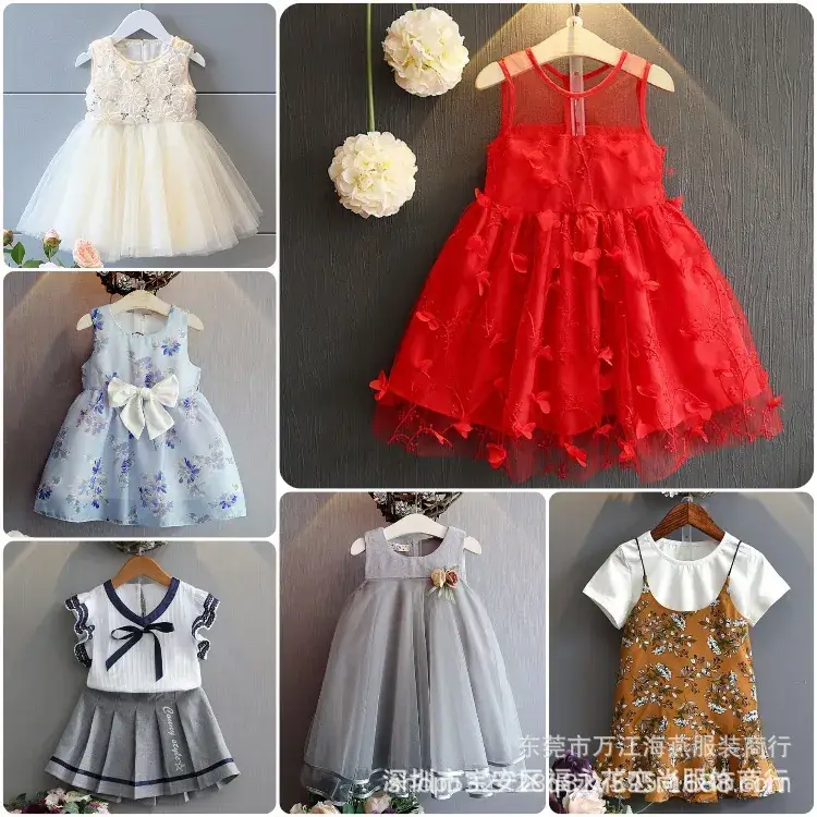 Girls Dress Summer 2025 New Colors Princess Dress - Image 4