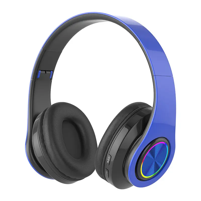 Luminous Bluetooth Headset with RGB Light & Bass - Image 10