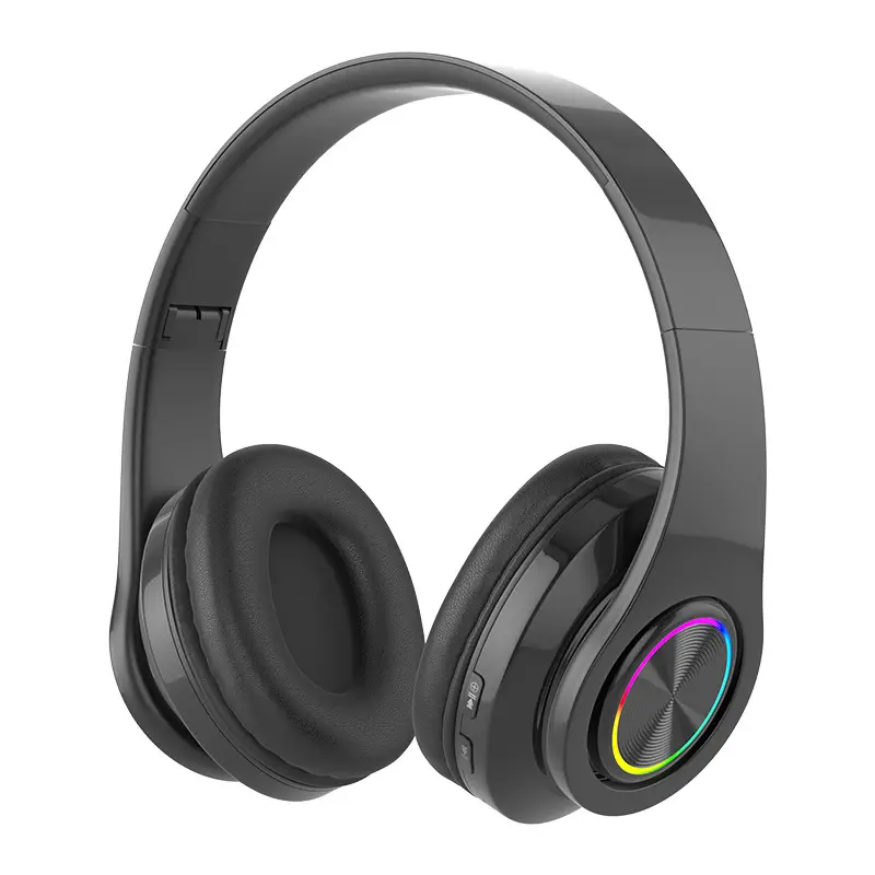 Luminous Bluetooth Headset with RGB Light & Bass - Image 7