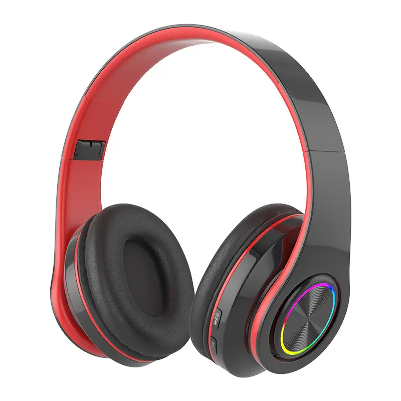 Luminous Bluetooth Headset with RGB Light & Bass - Image 8