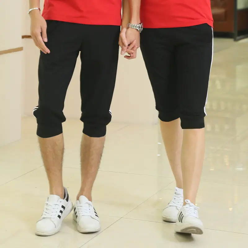 Men's Black Capri Shorts Large Casual Wear - Image 5