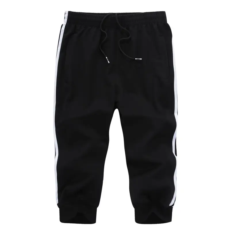 Men's Black Capri Shorts Large Casual Wear - Image 2