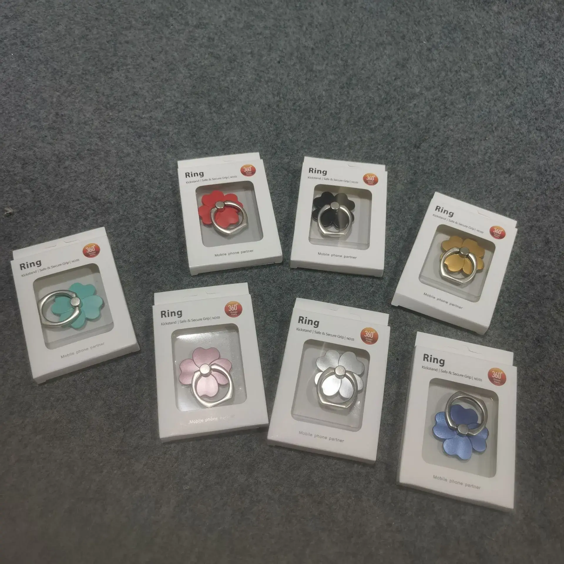 Square Metal Phone Rings with Buckles Wholesale - Image 13