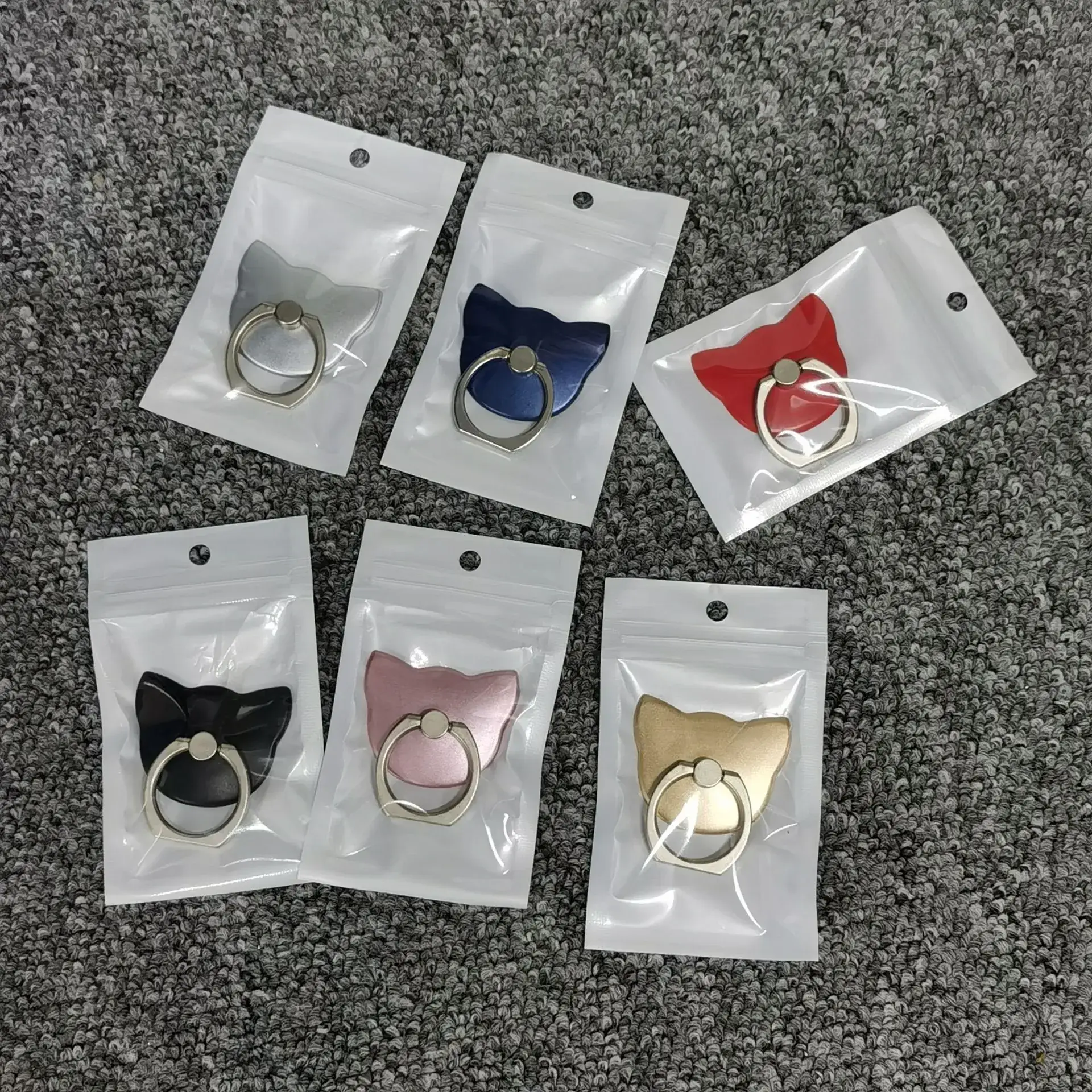 Square Metal Phone Rings with Buckles Wholesale - Image 6