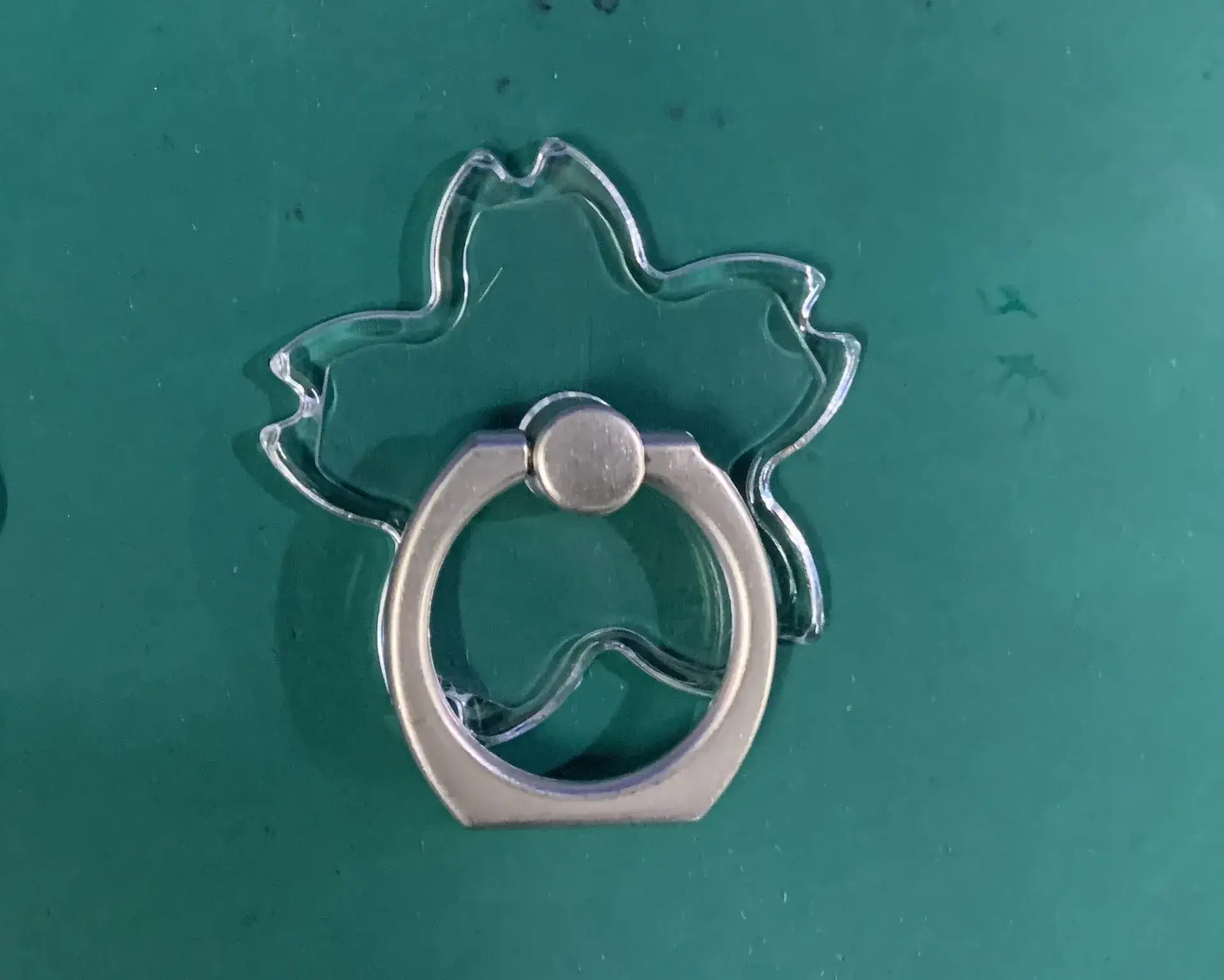Transparent Crystal Mobile Phone Buckle Rings - Image 13