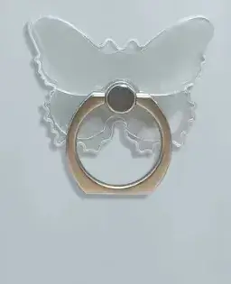 Transparent Crystal Mobile Phone Buckle Rings - Image 9