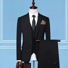 Men's Black Narrow Tie 5cm Satin Solid Color — feature 23