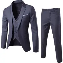 Men's Black Narrow Tie 5cm Satin Solid Color — feature 27