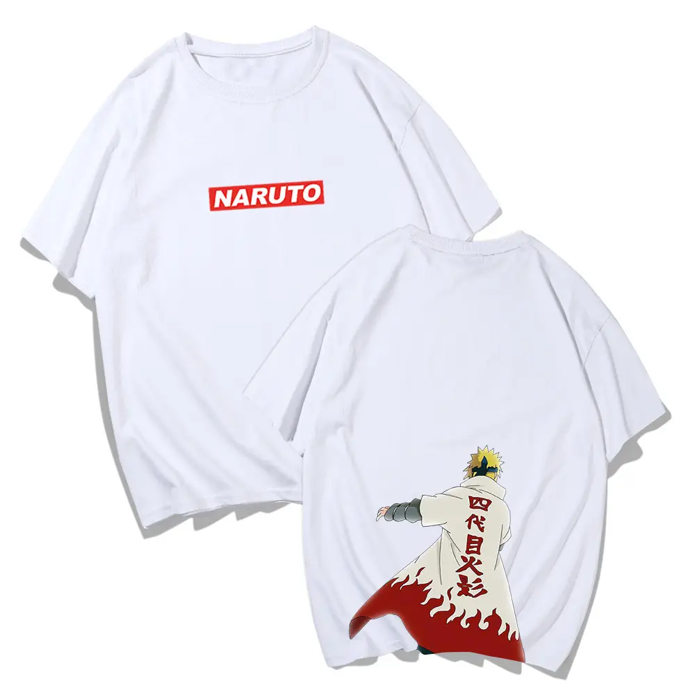 Naruto Graphic T-Shirt Set Green Men Summer Wear - Image 13