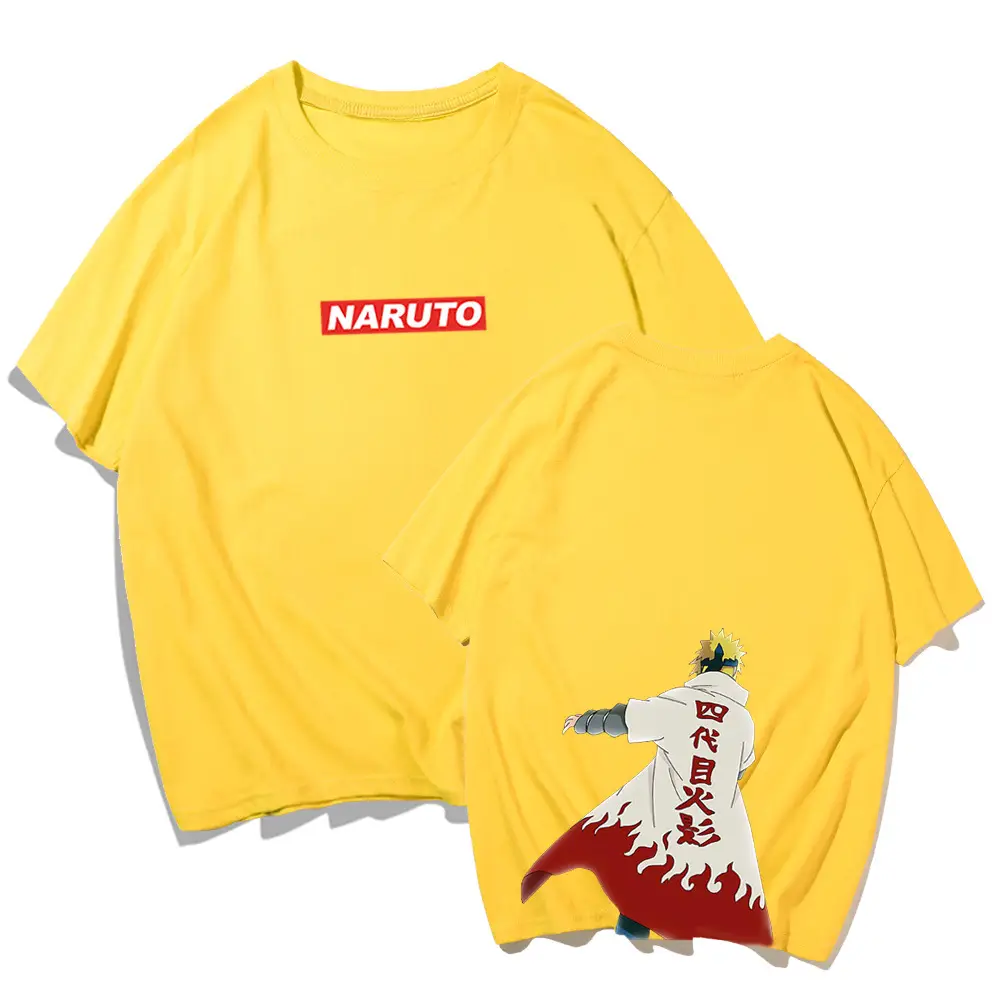 Naruto Graphic T-Shirt Set Green Men Summer Wear - Image 2