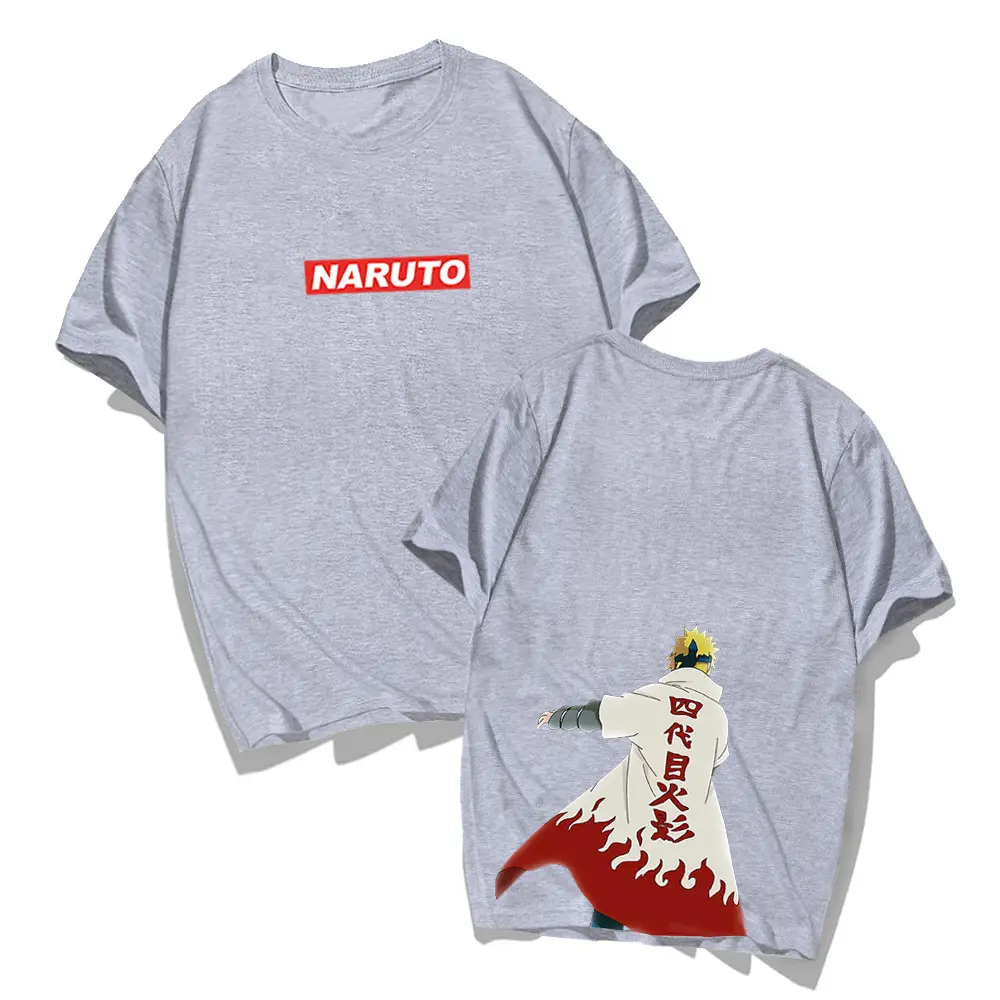Naruto Graphic T-Shirt Set Green Men Summer Wear - Image 4