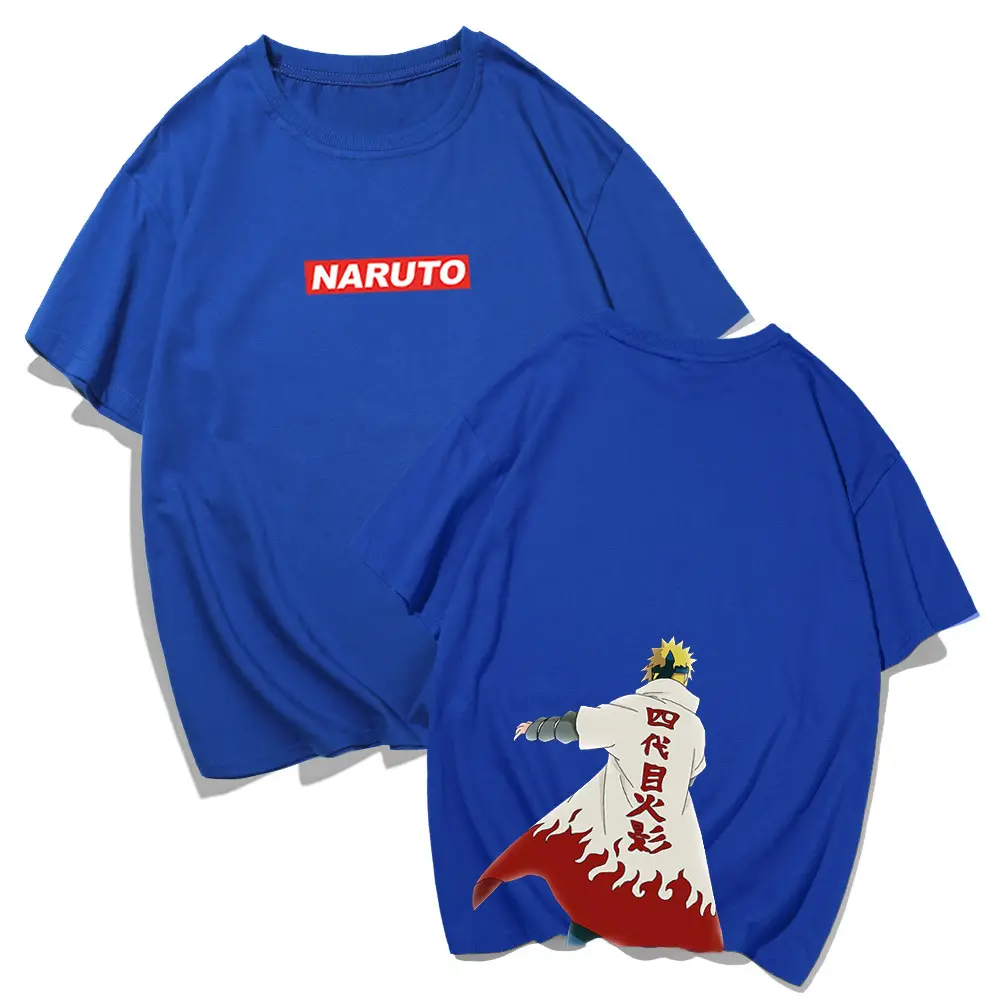 Naruto Graphic T-Shirt Set Green Men Summer Wear - Image 7