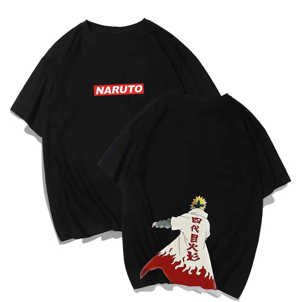 Naruto Graphic T-Shirt Set Green Men Summer Wear - Image 9