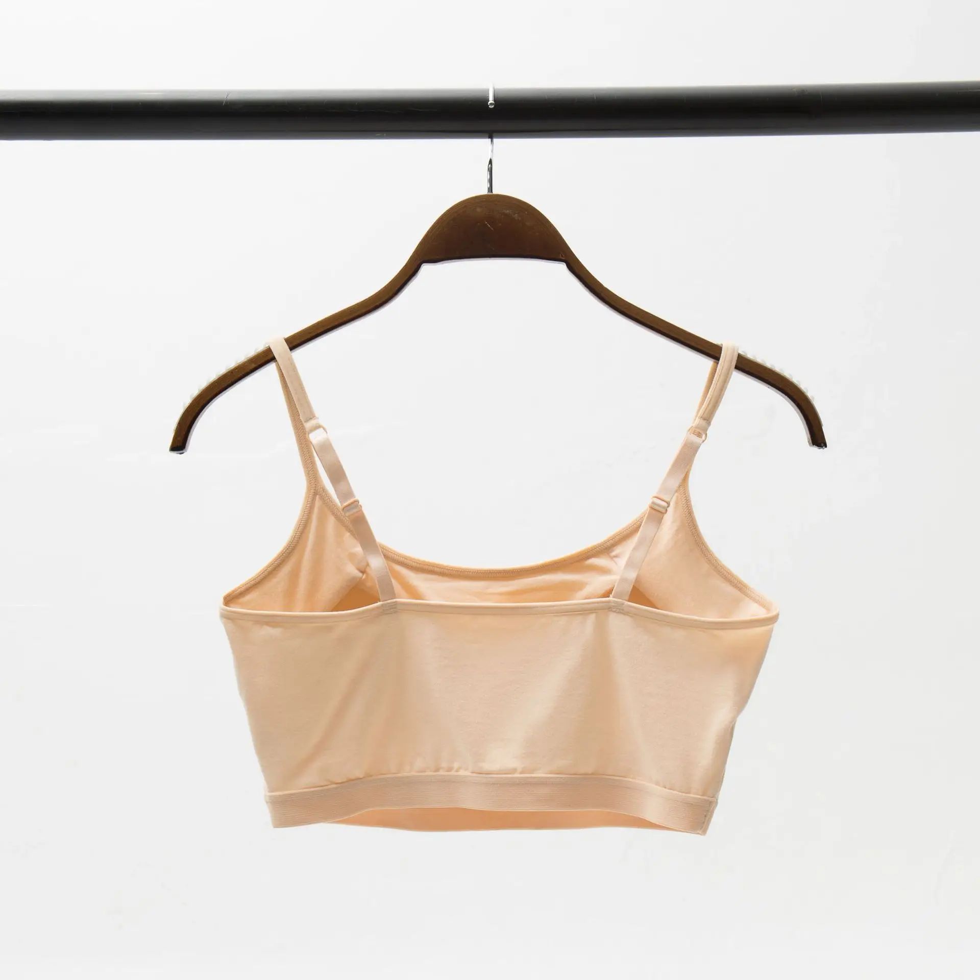 Light Blue Cotton Strap Bra for Women - Image 21