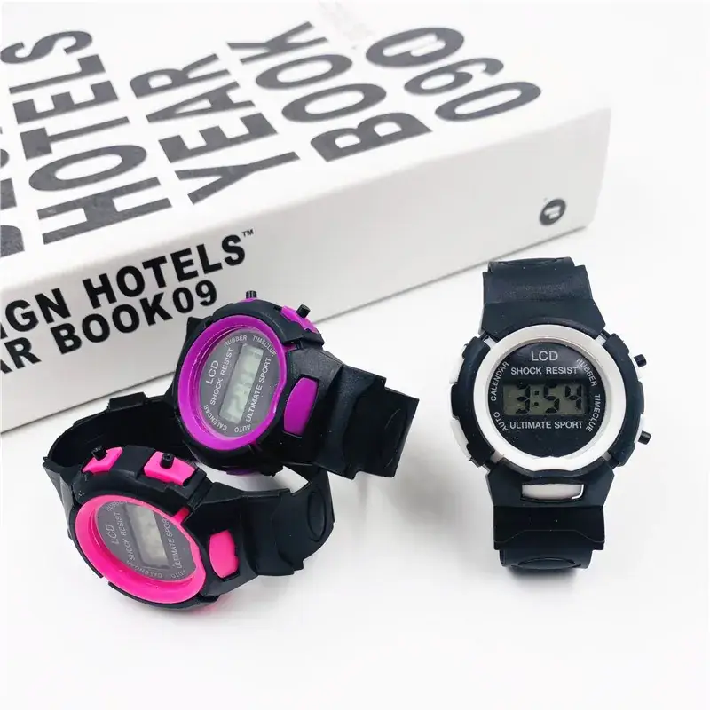 Factory Direct Cartoon Watch for Kids Black Orange 21.5cm - Image 9