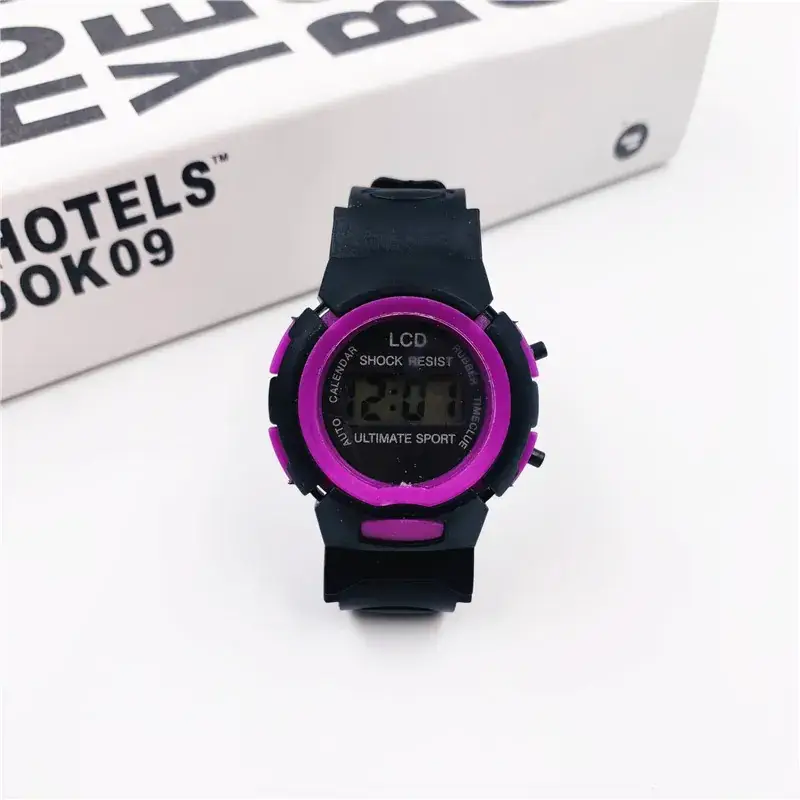 Factory Direct Cartoon Watch for Kids Black Orange 21.5cm - Image 3
