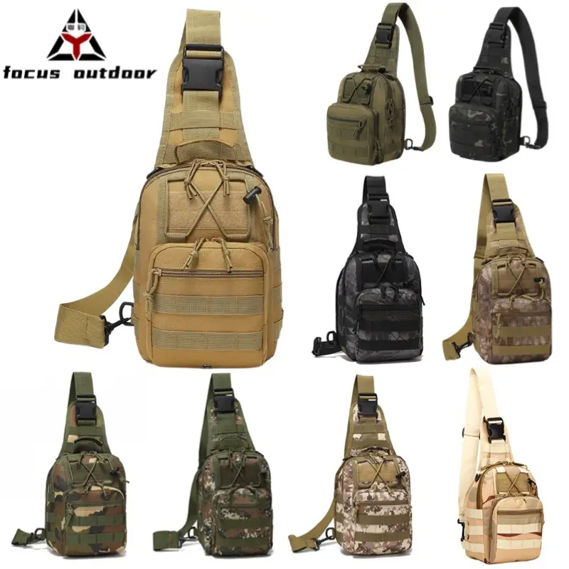Military Tactical Mini Shoulder Crossbody Bag Camo