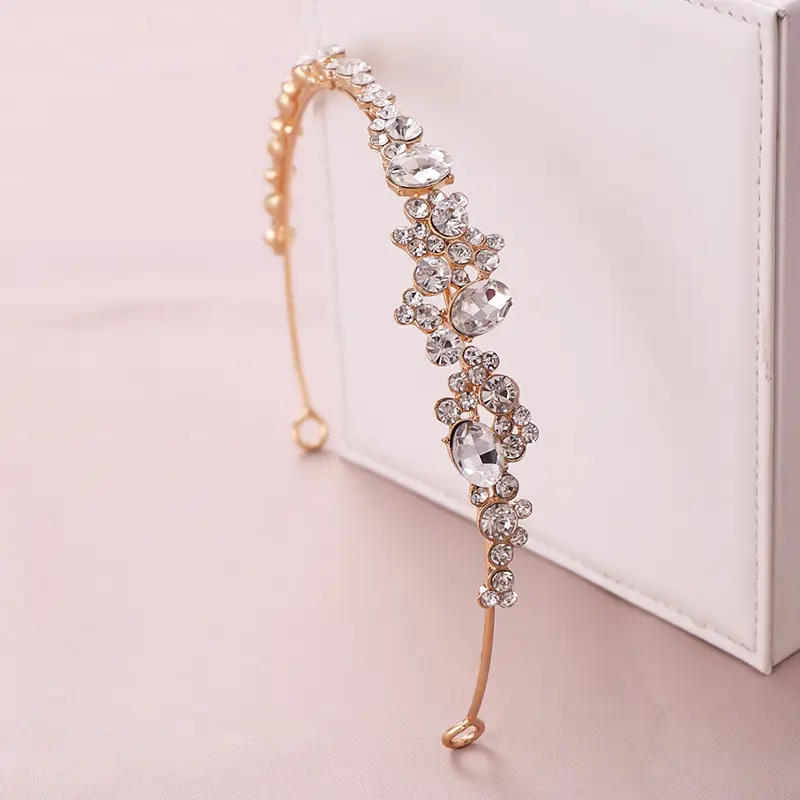 Crown Rhinestone Hairband for Women Wedding Dress Accessories - Image 4