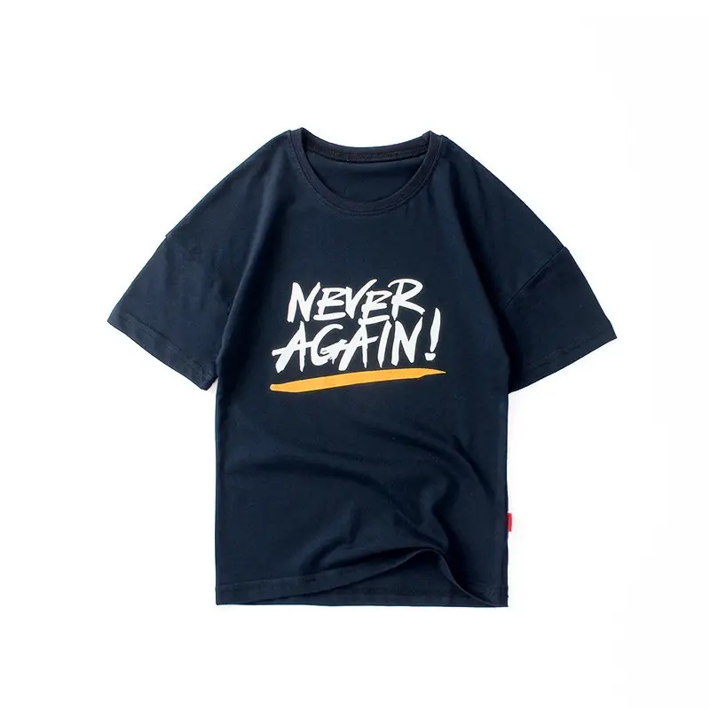 Kids Korean Style T-Shirt Set Yellow White Medium Large - Image 3