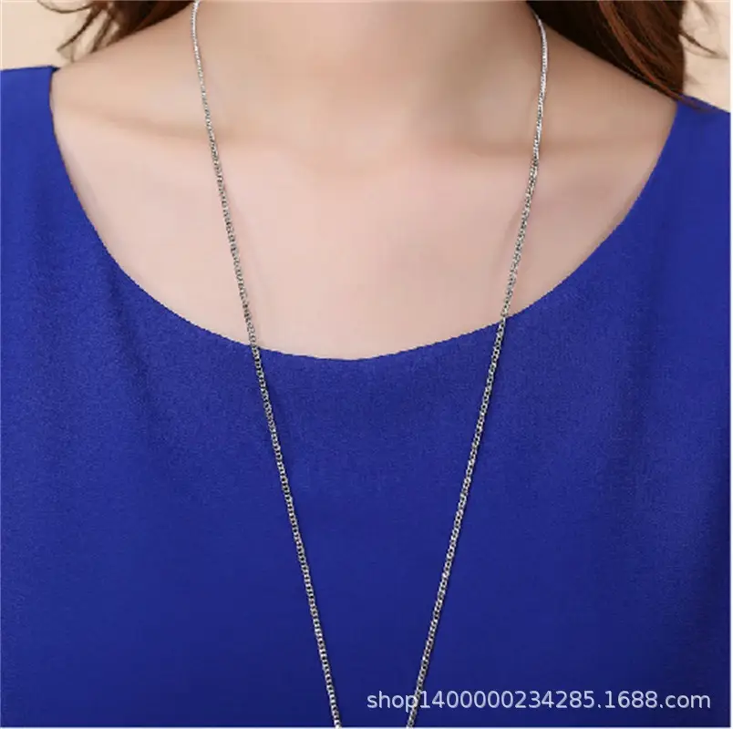 Black Chiffon Short Sleeve T-Shirt for Women