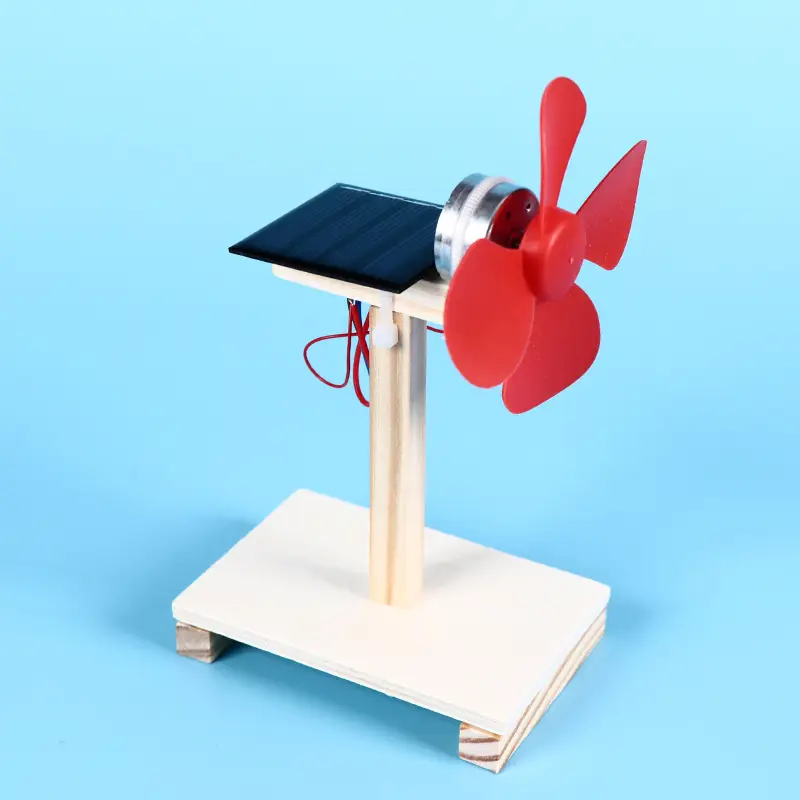 Solar Electric Fan for Students STEM Experiment