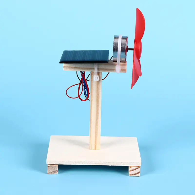 Solar Electric Fan for Students STEM Experiment