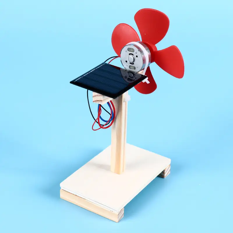 Solar Electric Fan for Students STEM Experiment