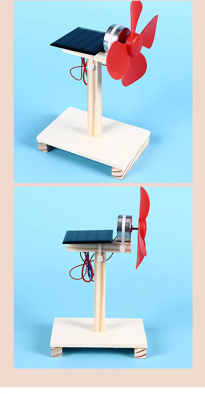 Solar Electric Fan for Students STEM Experiment — feature 8