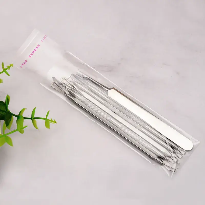 Factory Wholesale Rose Gold Acne Needles 6-Piece Set - Image 5