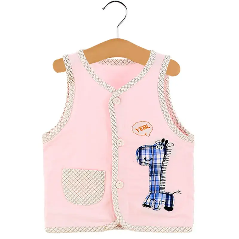 Newborn Waistcoat for Baby Boys Girls Double Layer Summer Spring Autumn - Image 7