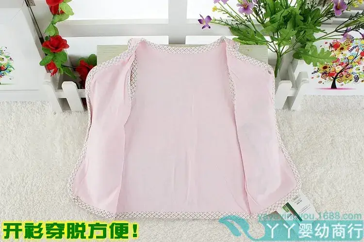 Newborn Waistcoat for Baby Boys Girls Double Layer Summer Spring Autumn — feature 12