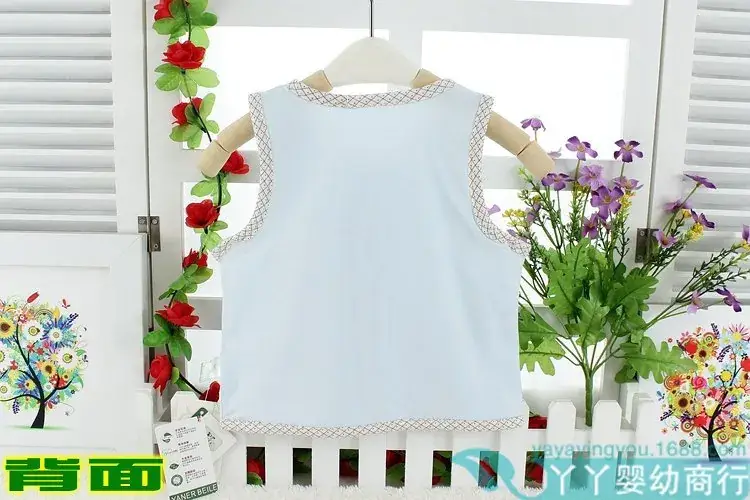 Newborn Waistcoat for Baby Boys Girls Double Layer Summer Spring Autumn — feature 17